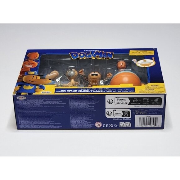 Jakks Pacific DreamWorks Dog Man Movie Action Figures Multipack - Picture 6 of 8